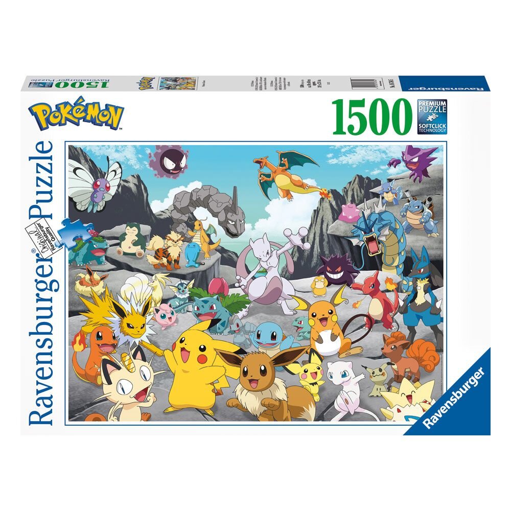 Ravensburger Puslespil, Pokémon Classic 1500 brikker