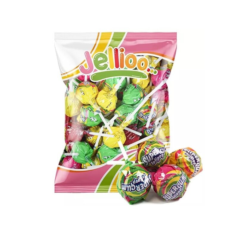 Super Gum Lollipop Mix 53 stk