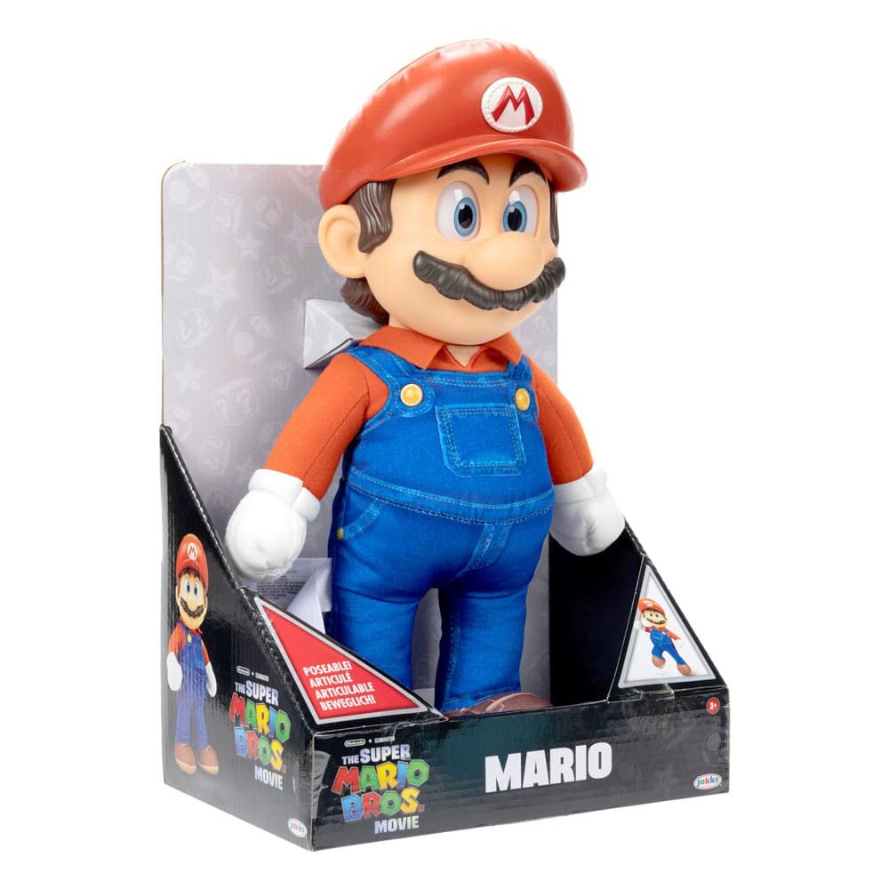 Super Mario Bros - Bamse Mario Deluxe 30 cm