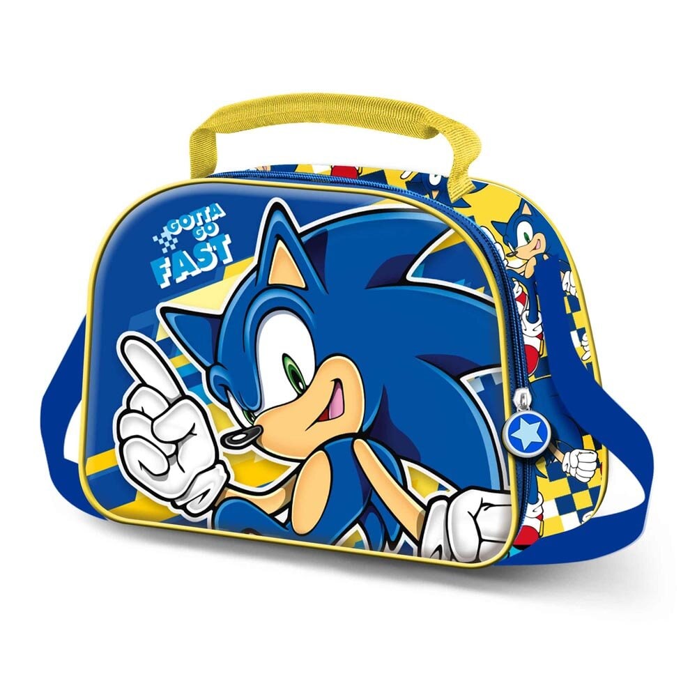 Sonic The Hedgehog - Frokosttaske 3D