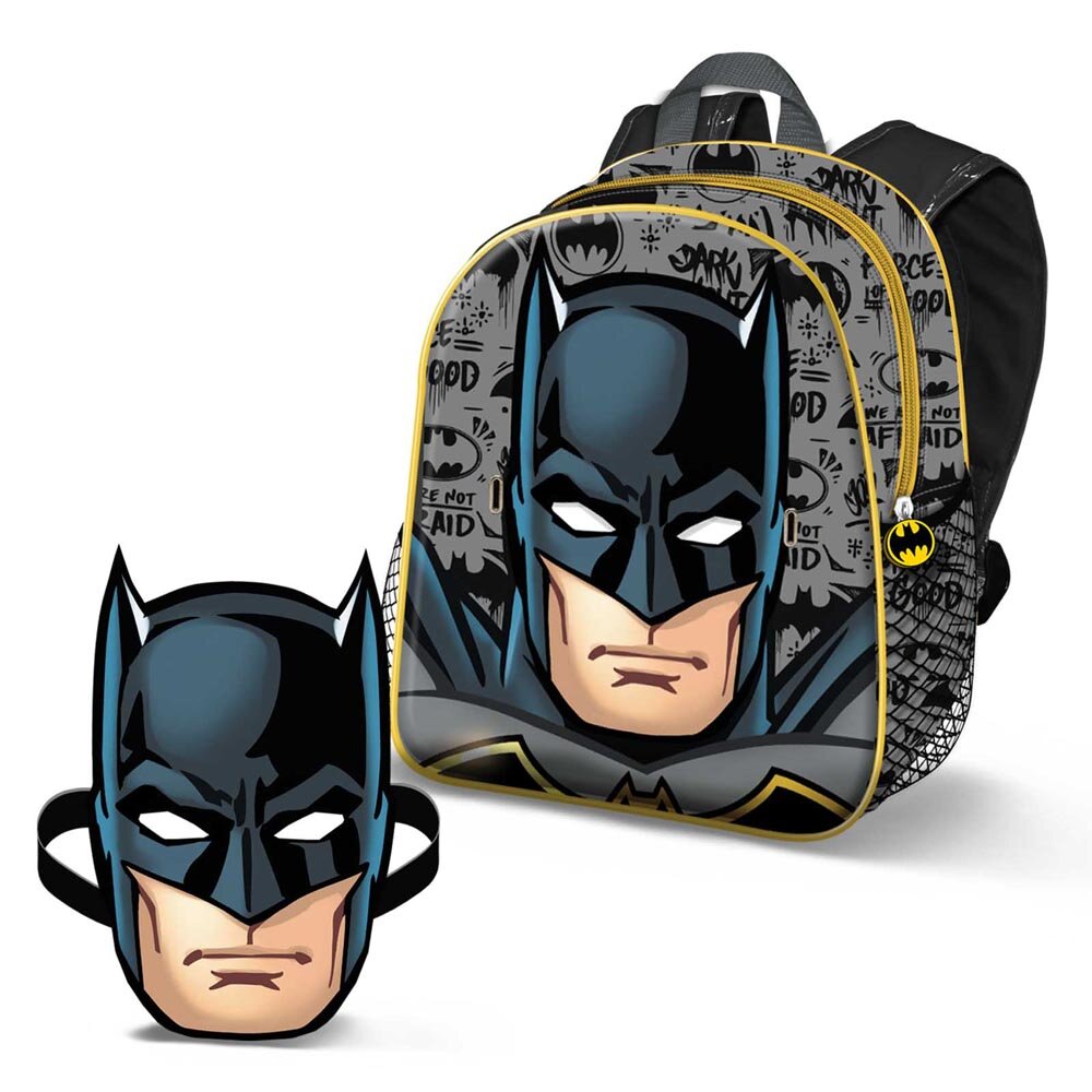 Rygsæk Batman 3D med aftagelig maske