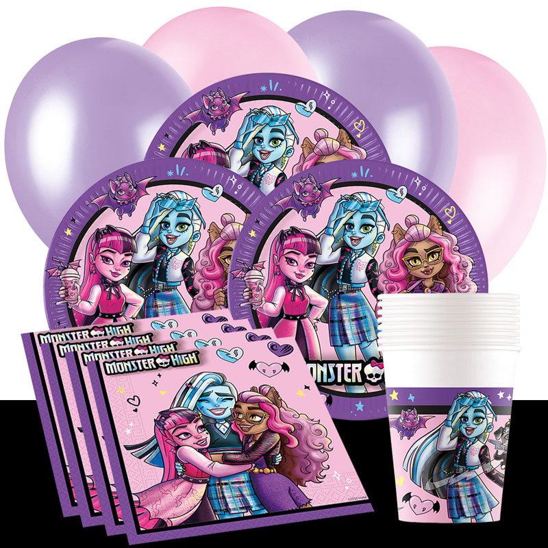 Monster High - Festpakke 8-16 personer