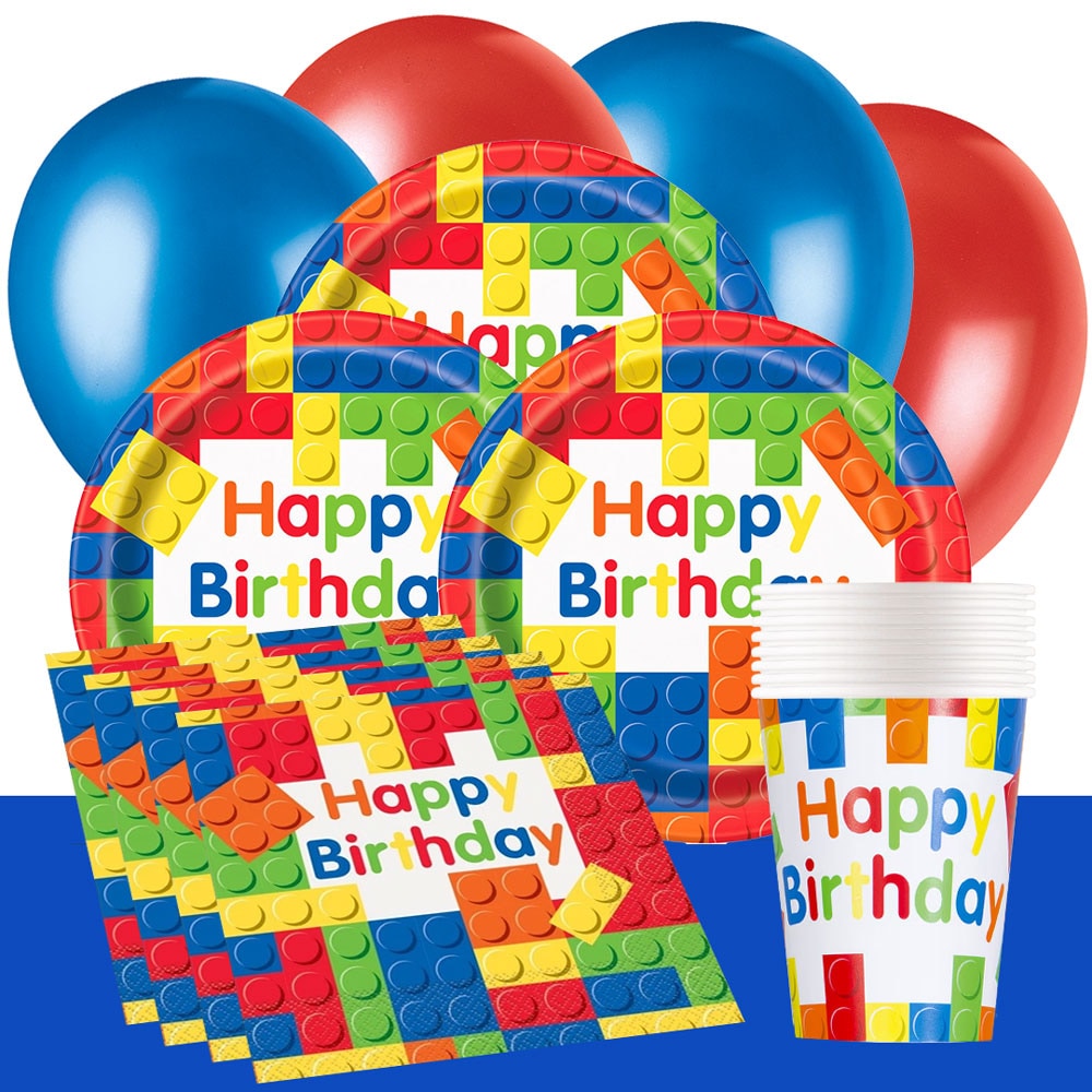 Byggeklodser Festpakke 8-16 personer