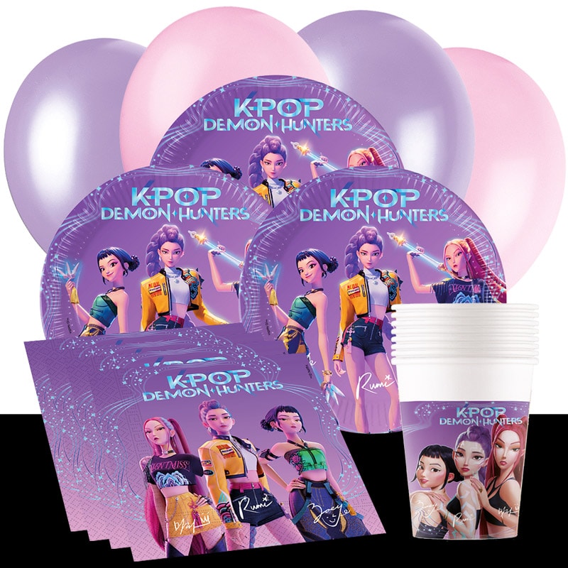 K-Pop Demon Hunters Festpakke 8-16 personer