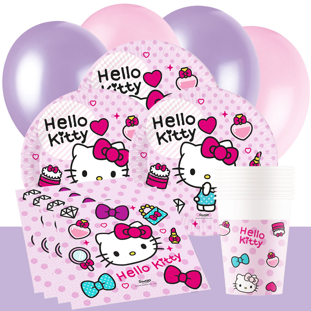 Hello Kitty - Festpakke 8-16 personer