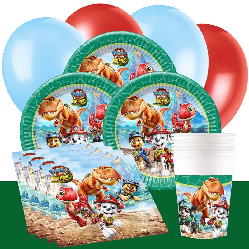 Paw Patrol Dino Movie Festpakke 8-16 personer