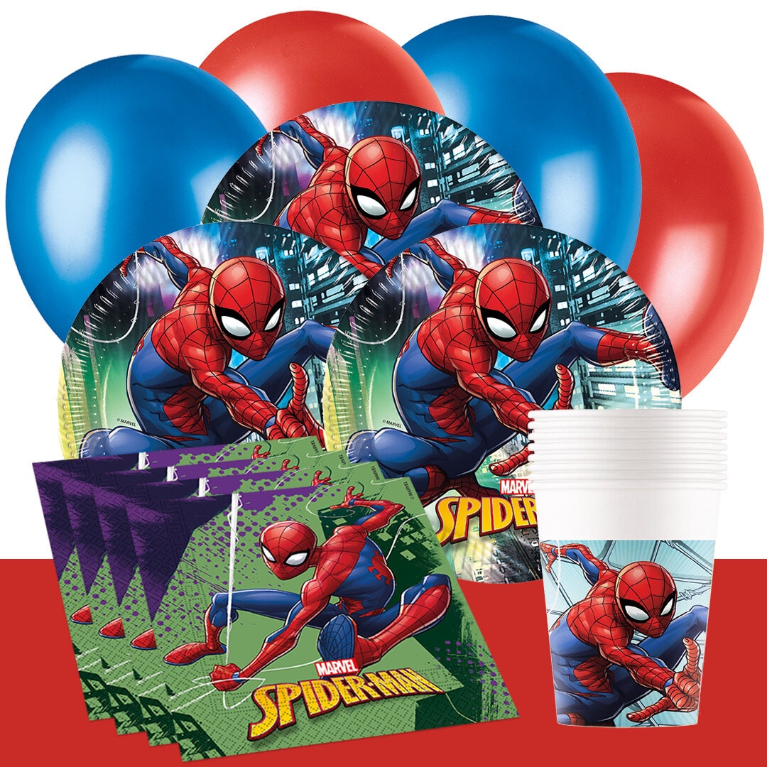 Spiderman - Festpakke 8-24 personer