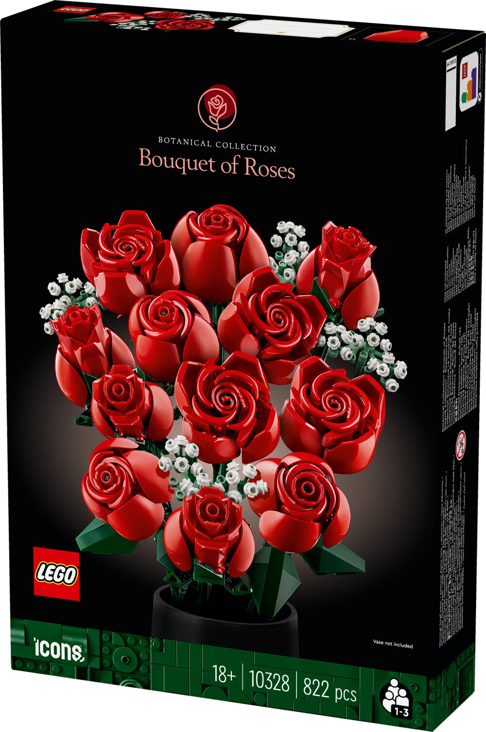 LEGO Icons - Buket roser 18+
