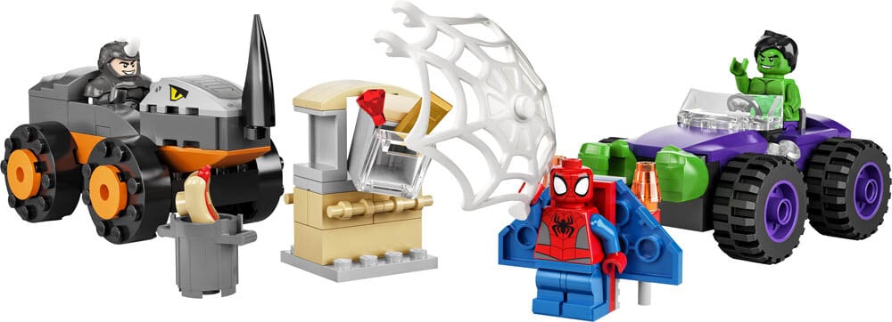 LEGO Marvel Avengers, Hulk og Rhinos truck-kamp 4+