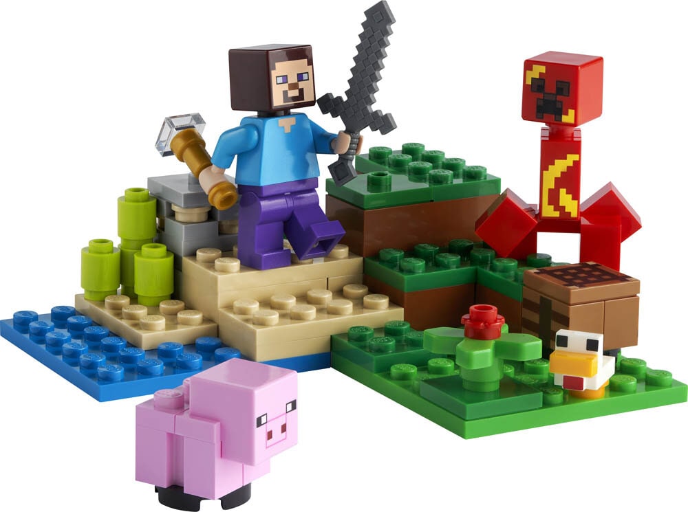 LEGO Minecraft, Creeper-bagholdet 7+