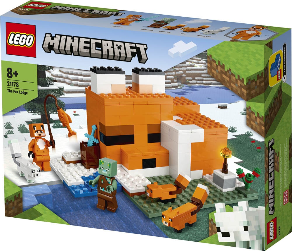 LEGO Minecraft, Rævehytten 8+