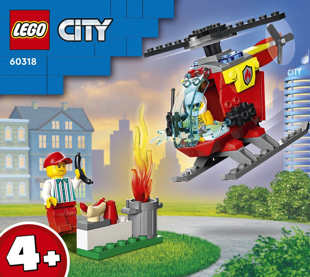 LEGO City, Brandslukningshelikopter 4+