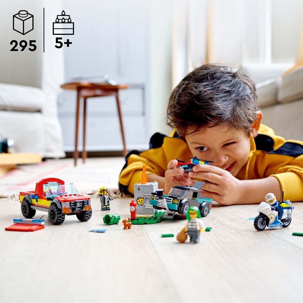 LEGO City, Brandslukning og politijagt 5+