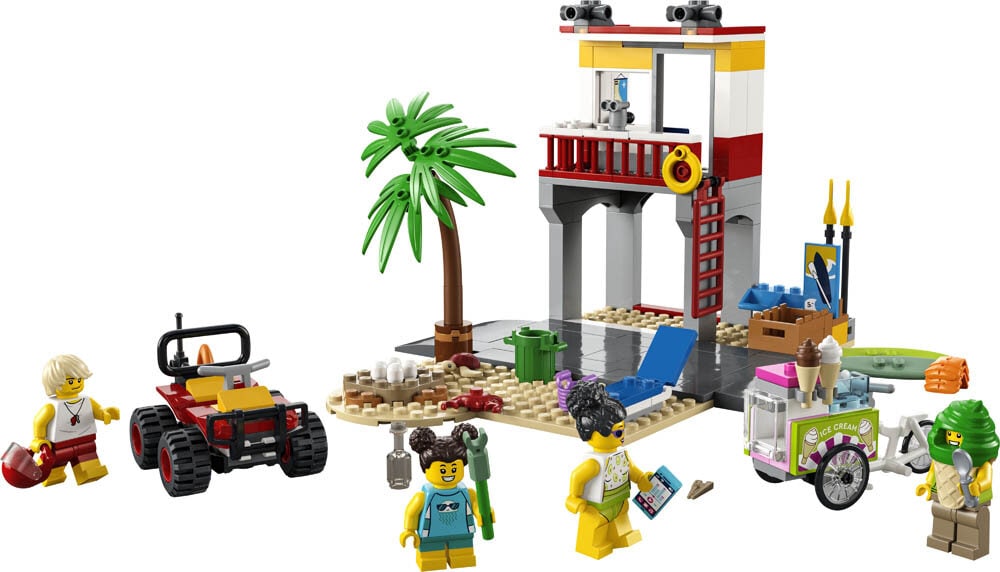 LEGO City, Livredderstation på stranden 5+