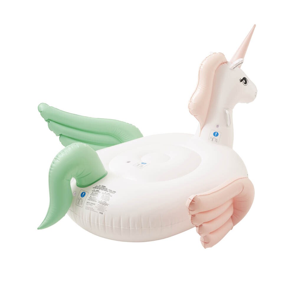 Sunnylife - Luksuriøs Luftmadras Unicorn Coral Ombre