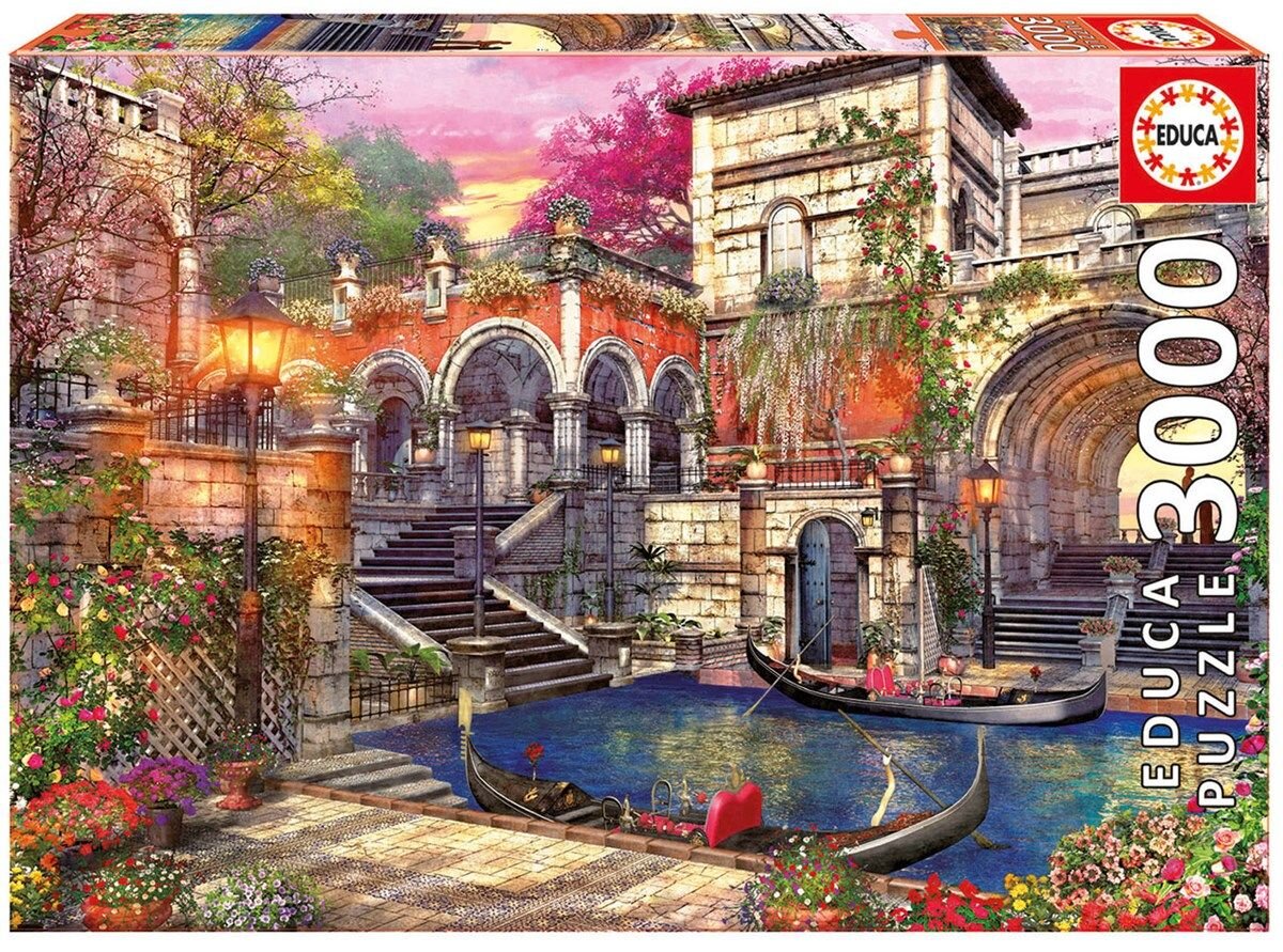 Educa Puslespil, Romance in Venice 3000 brikker