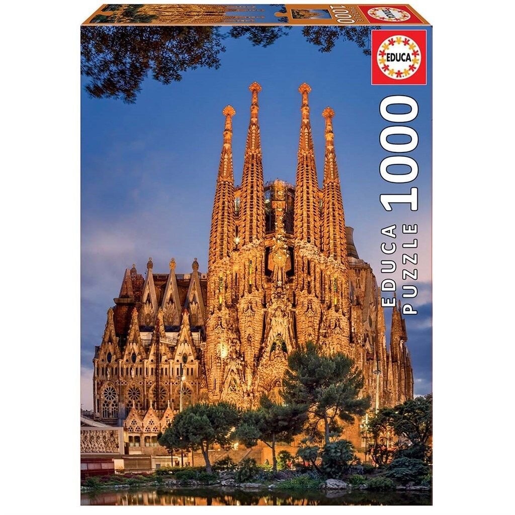 Educa Puslespil, Sagrada Familia 1000 brikker
