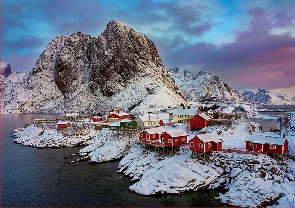 Educa Puslespil, Lofoten ø, Norge 1500 brikker