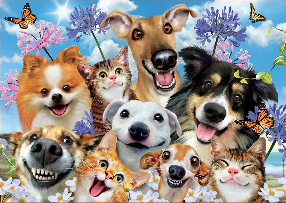 Educa Puslespil, Fun in the Sun Selfie 500 brikker