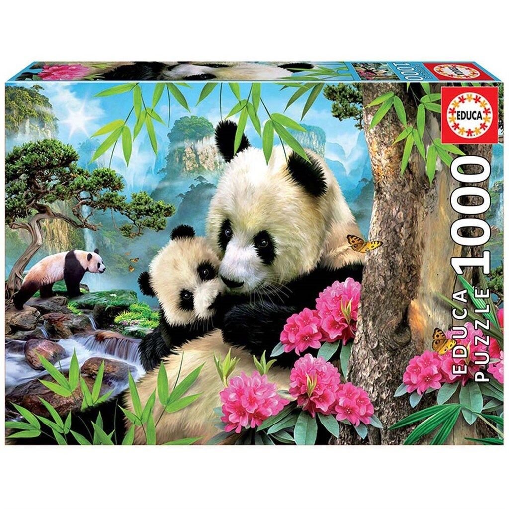 Educa Puslespil, Morning Panda 1000 brikker