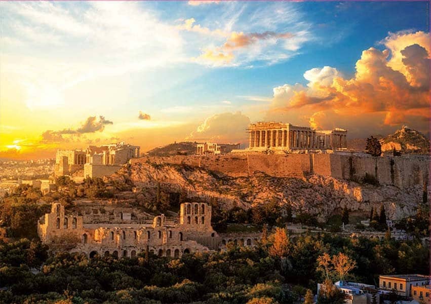 Educa Puslespil, Acropolis of Athens 1000 brikker