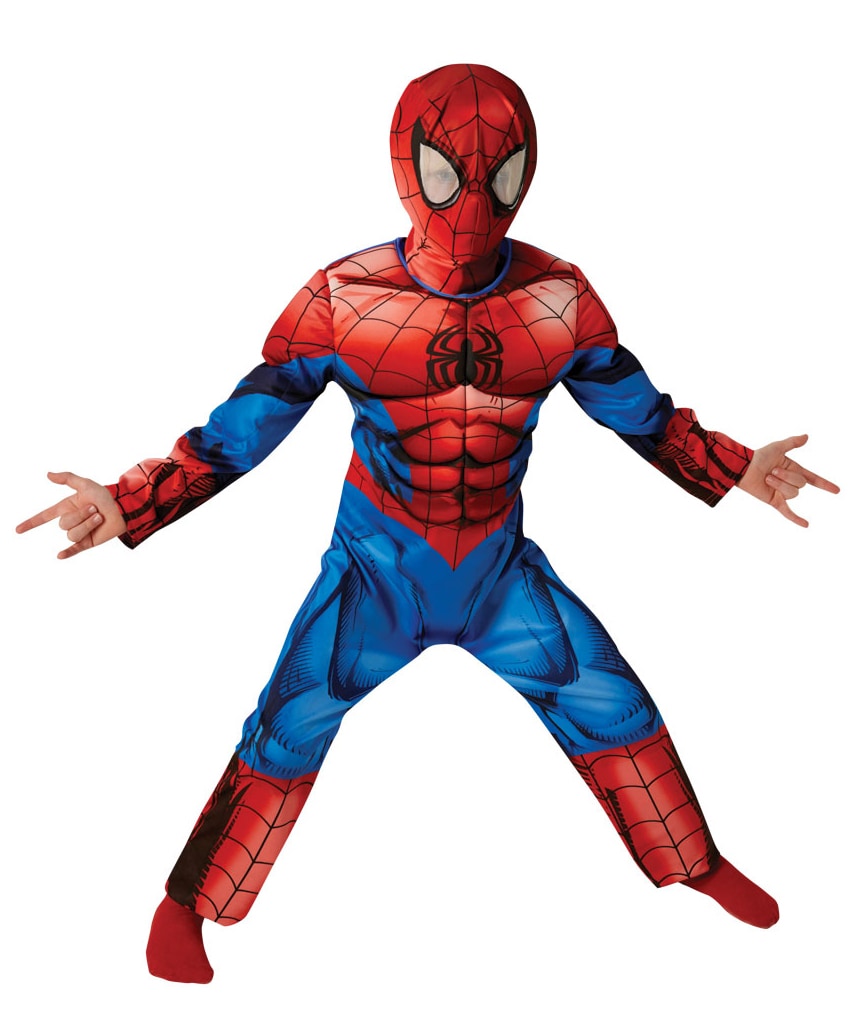 Ultimate Spiderman Kostume Deluxe Børn 5-10 år