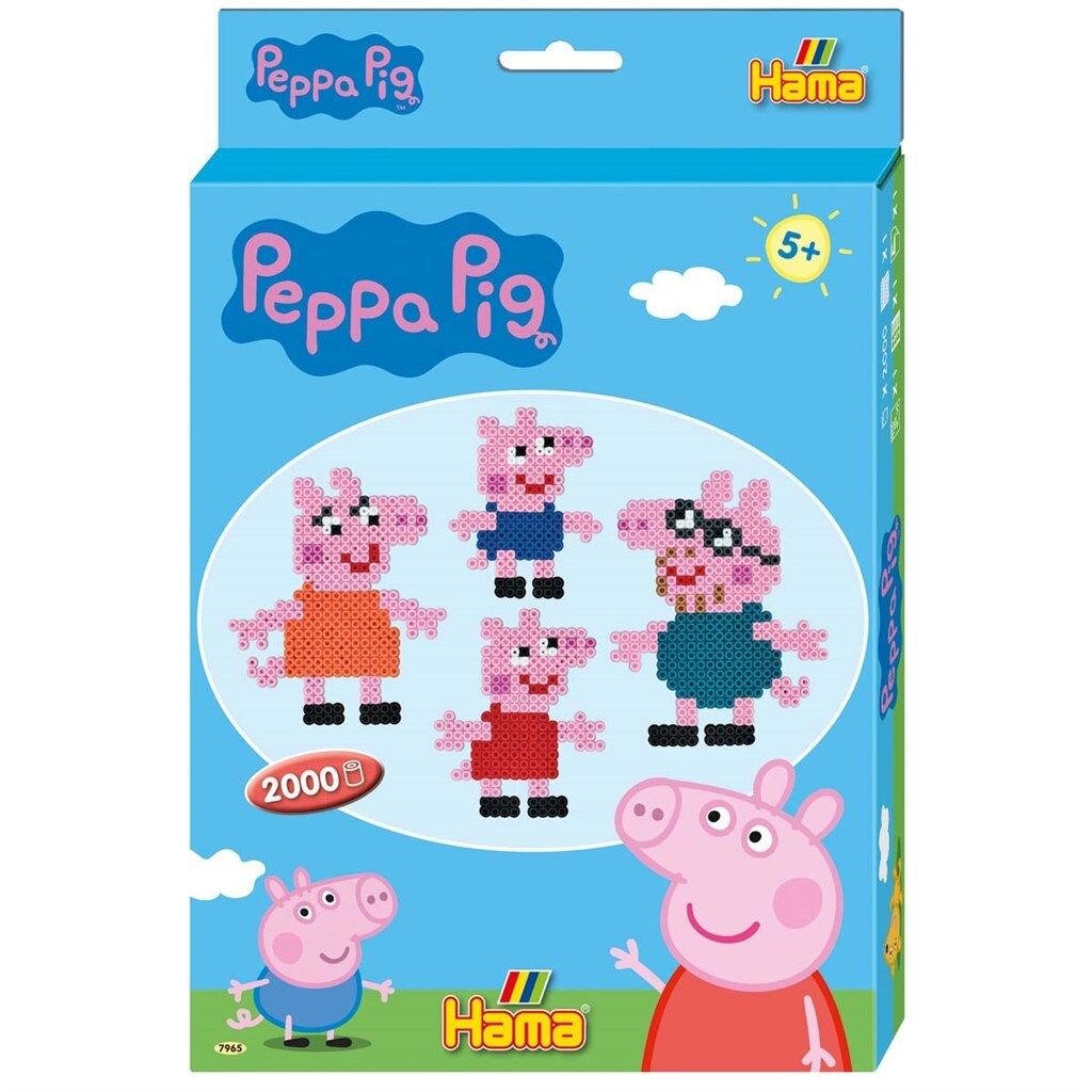 Hama, Perlesæt Peppa Pig 2000 dele