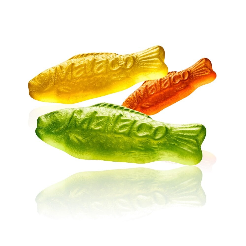 Malaco Pastelfisk 3 kg Stor pakke