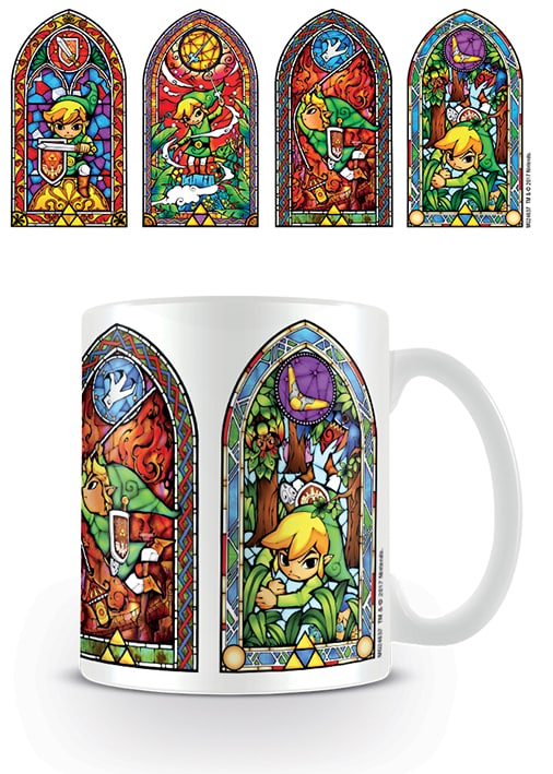 Zelda, Porslinsmugg Stained Glass