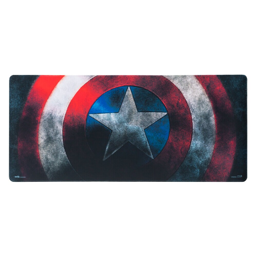 Captain America - Gaming Musemåtte XL, 35 x 80 cm