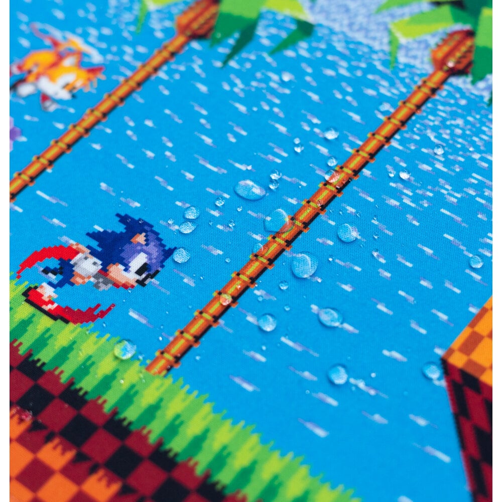 Sonic the Hedgehog - Gaming Musemåtte XL, LED-lys 40 x 90 cm