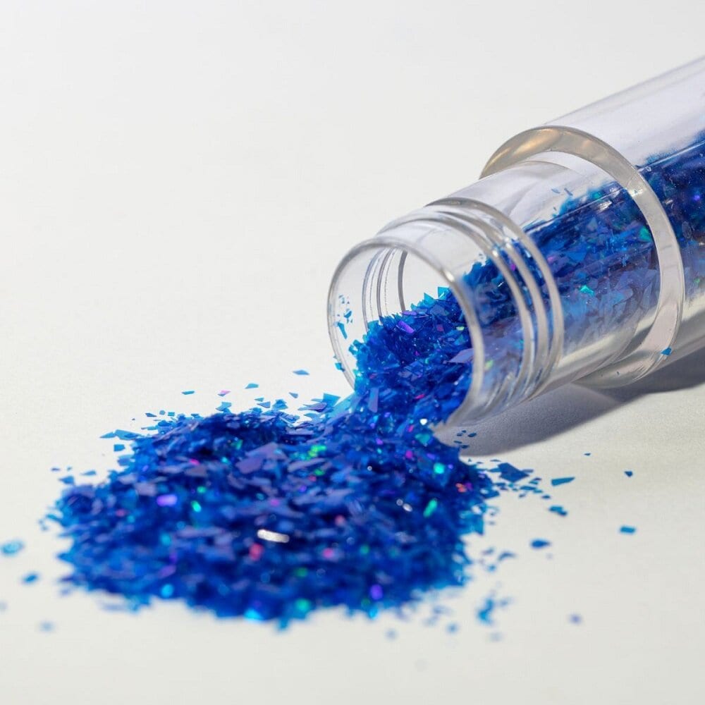 PME Spiselige Glitterflager, blå