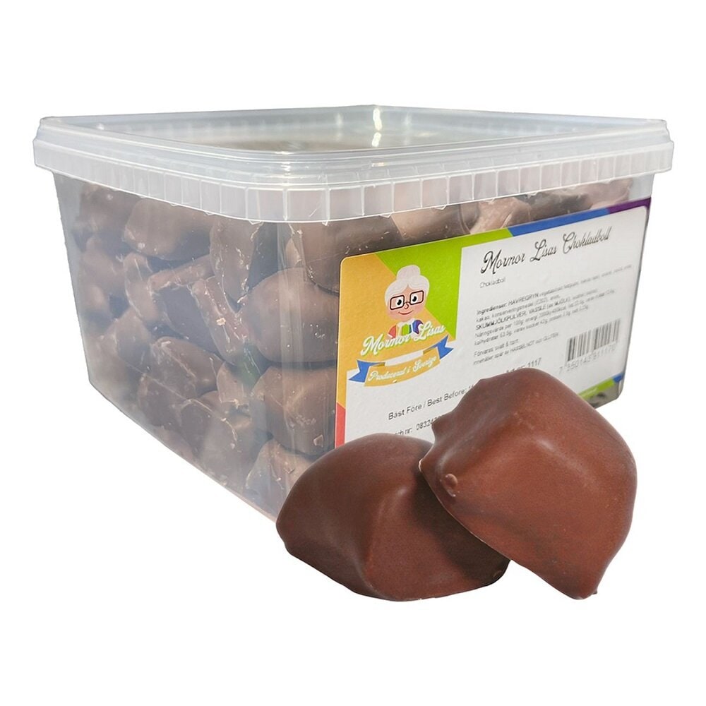 Mormor Lisas Chokoladebolde i Storpak 2 kg