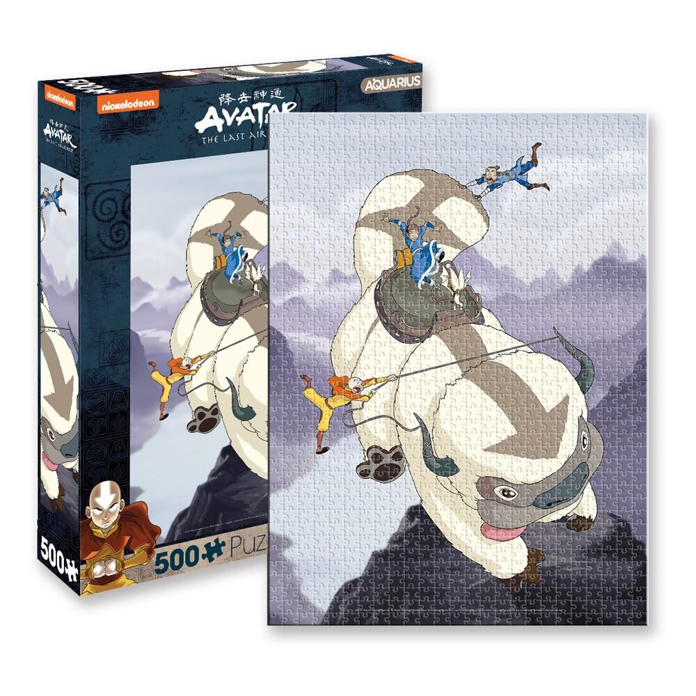 Avatar The Last Airbender - Puslespil Appa and Gang 500 brikker