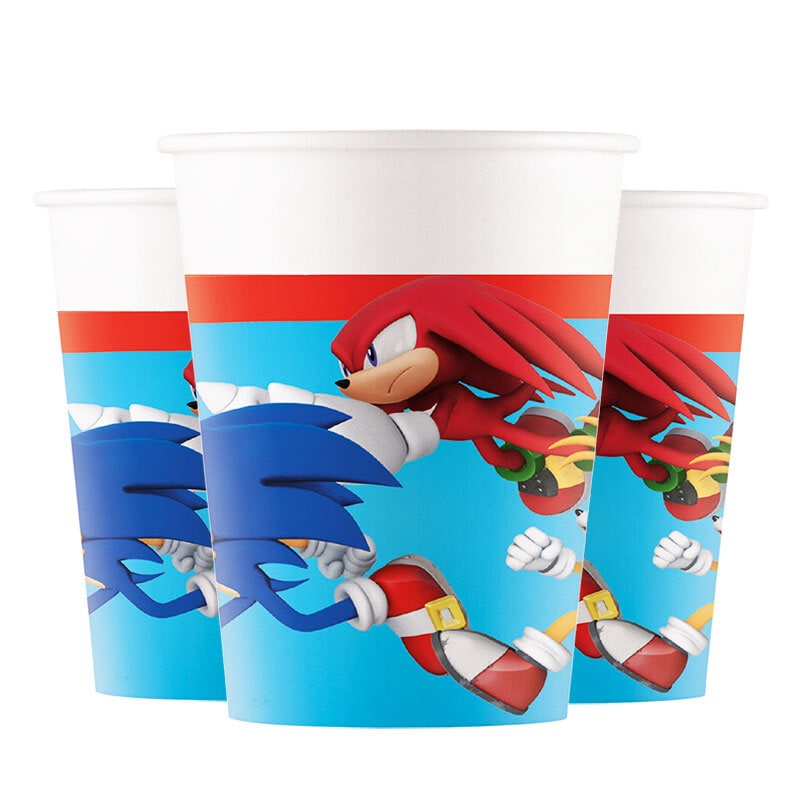 Sonic the Hedgehog - Papkrus 8 stk