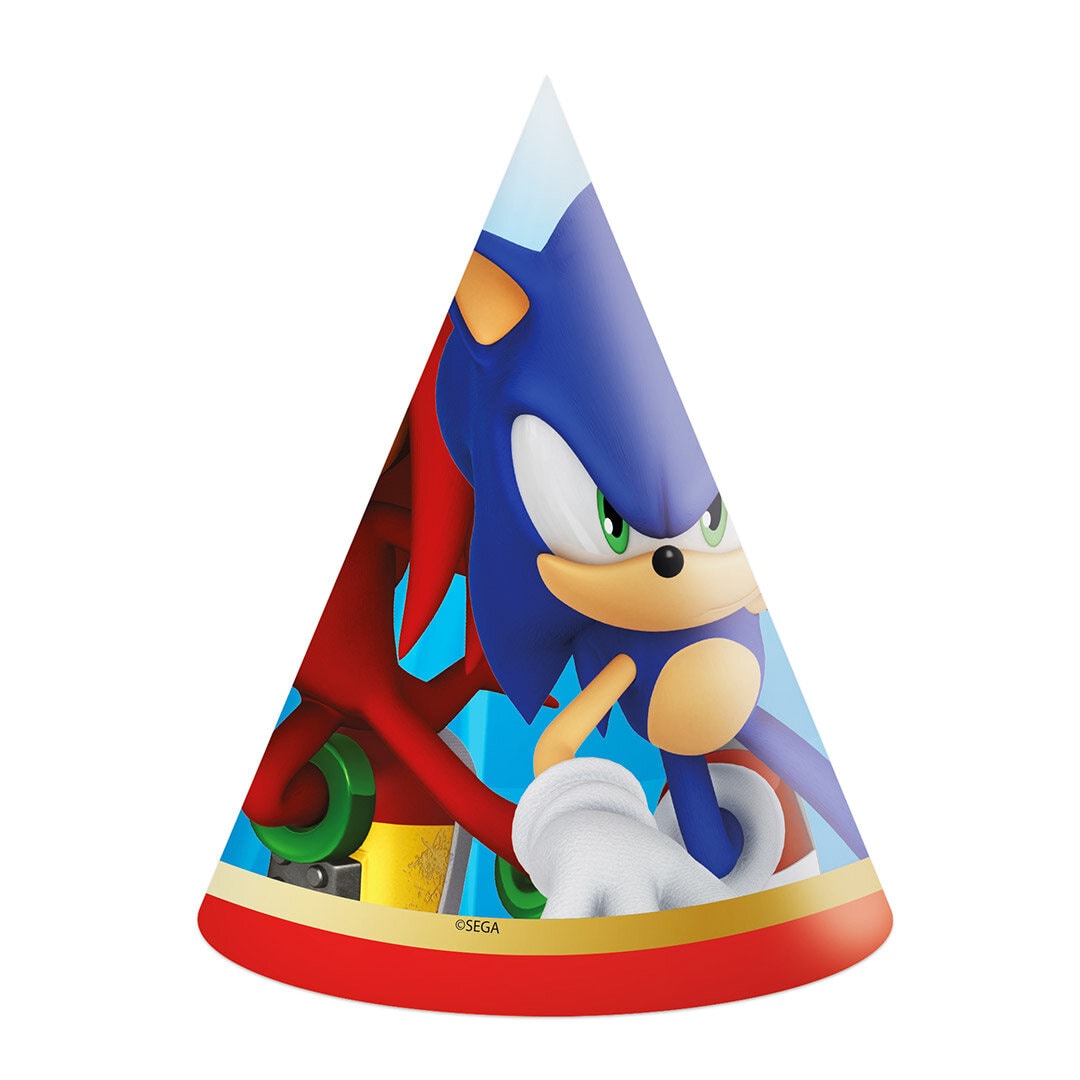 Sonic the Hedgehog - Festhatte 6 stk