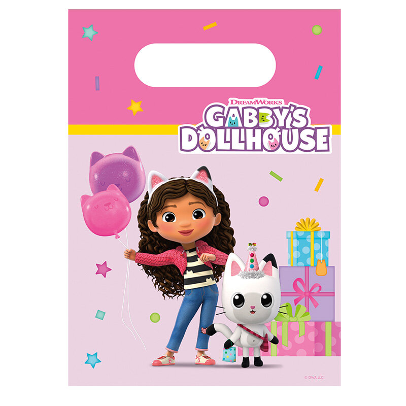 Gabby's Dollhouse - Slikposer i papir 4 stk