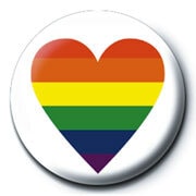 Pride Badge Hjerte