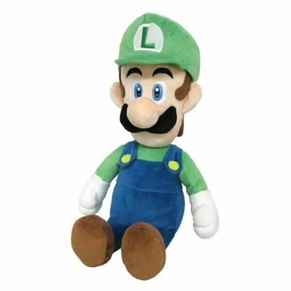 Super Mario Bros - Bamse Luigi 25 cm