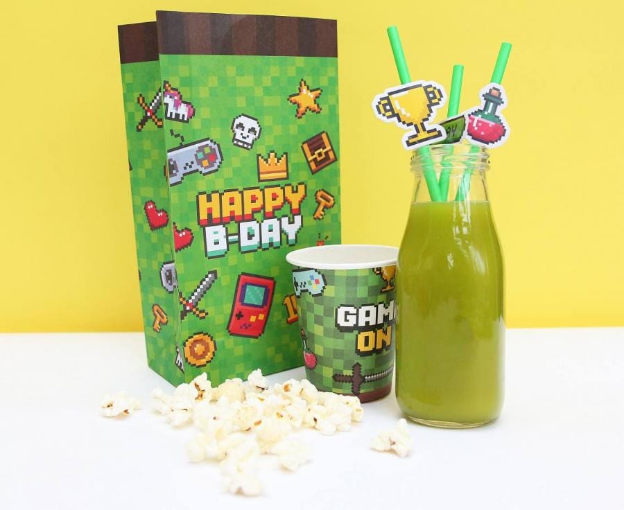 Game On - Papsugerør 8 stk