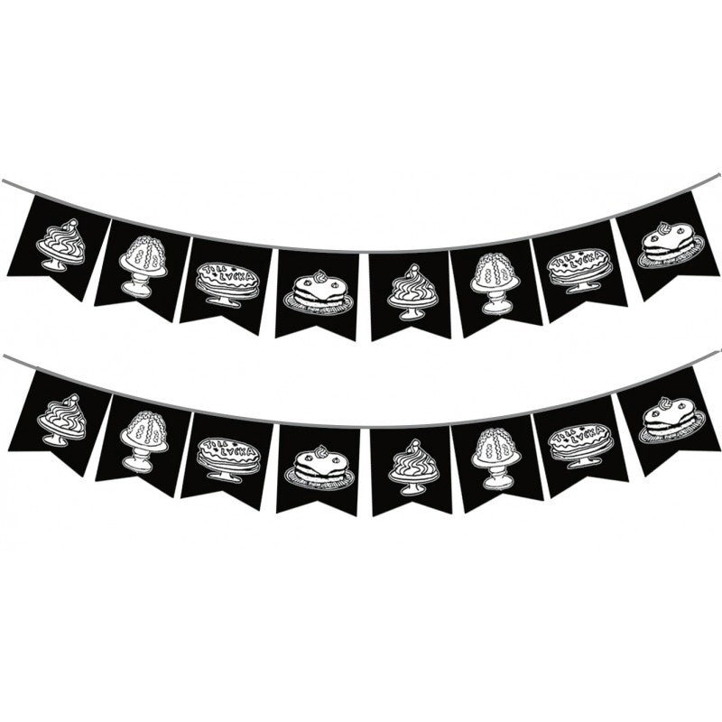 Pippi Langstrømpe, Flagbanner med kridt