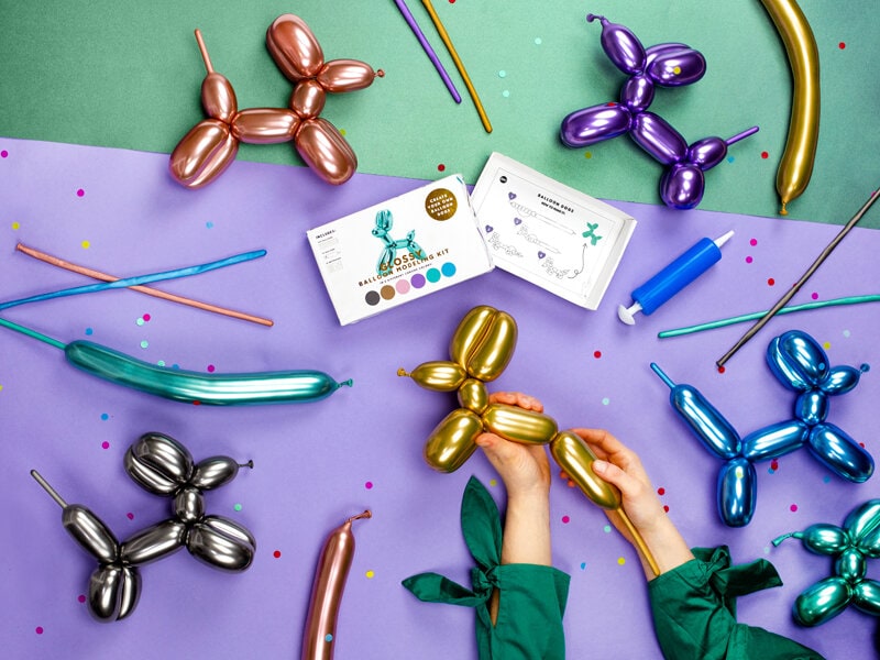 Figurballoner, Chromemix 30 stk.