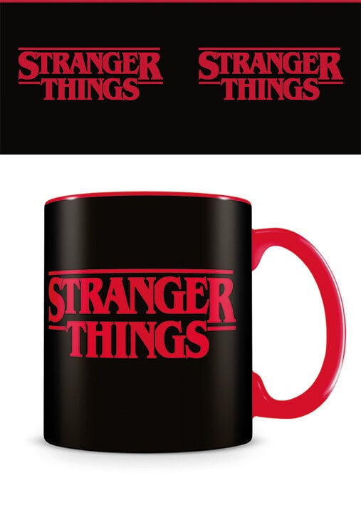 Stranger Things, Porcelænskrus Logo
