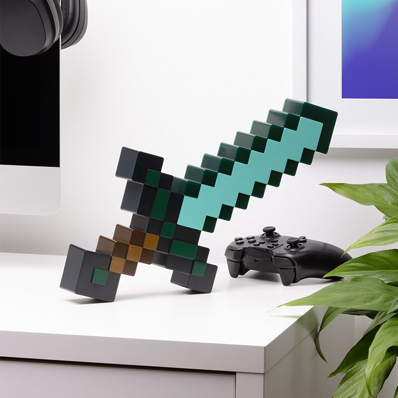 Minecraft - Lampe Diamond Sword 40 cm