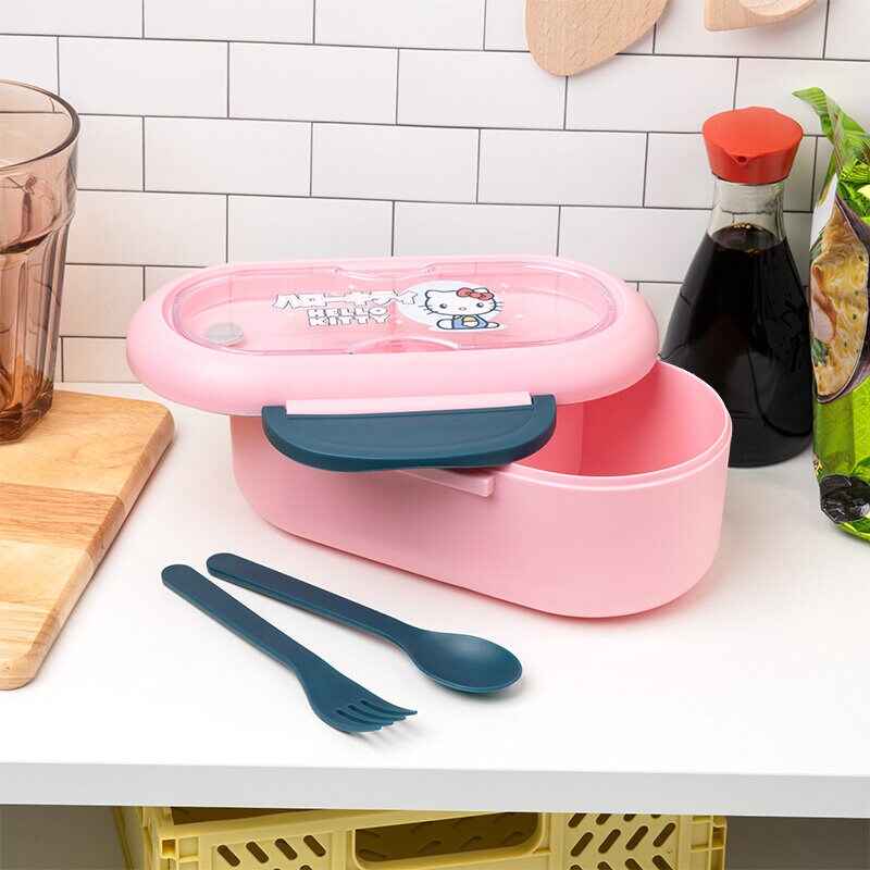 Hello Kitty - Bento Box med Bestik