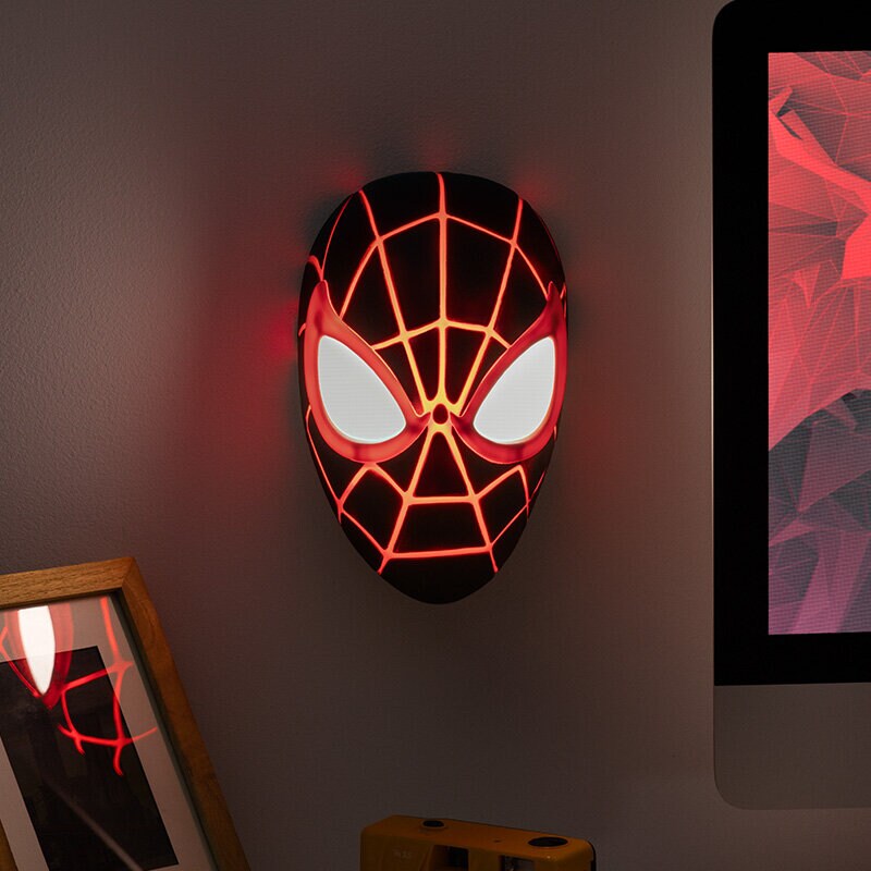 Miles Morales Maske Lampe