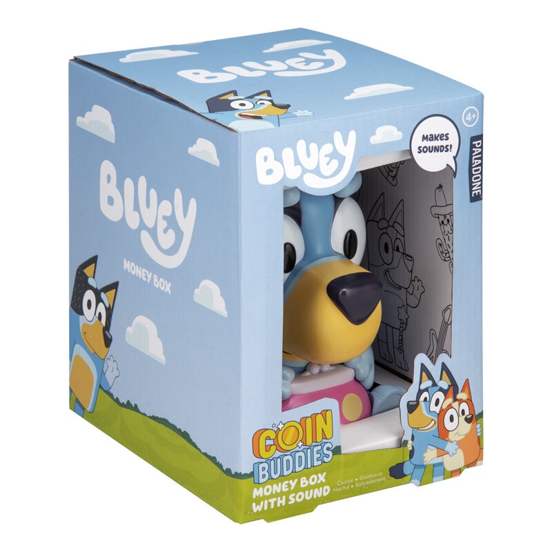 Bluey 3D Sparegris med lyd