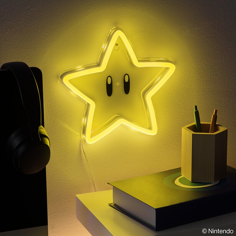 Super Mario LED-Væglampe Superstar