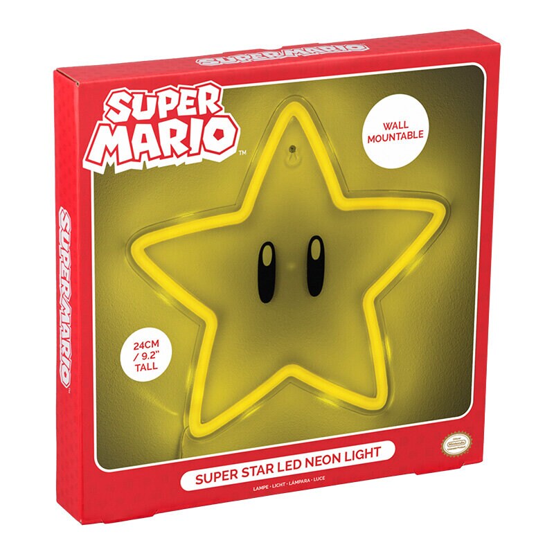 Super Mario LED-Væglampe Superstar