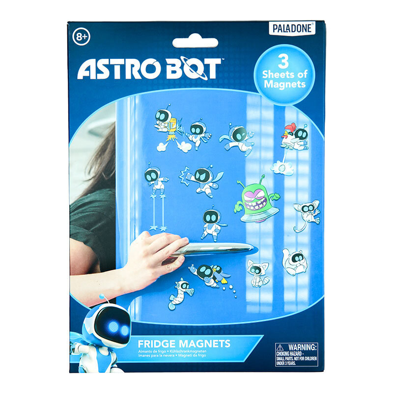 Astro Bot Køleskabsmagneter 34 stk